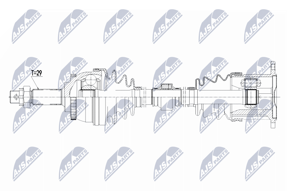 Drive Shaft - NPW-NS-066 NTY