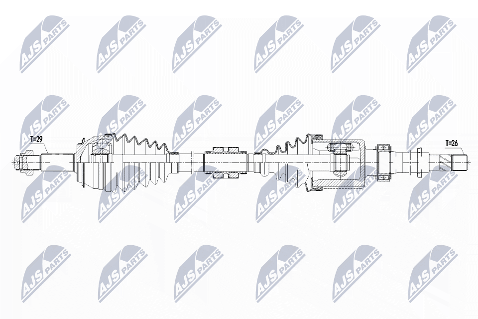 Drive Shaft - NPW-NS-074 NTY