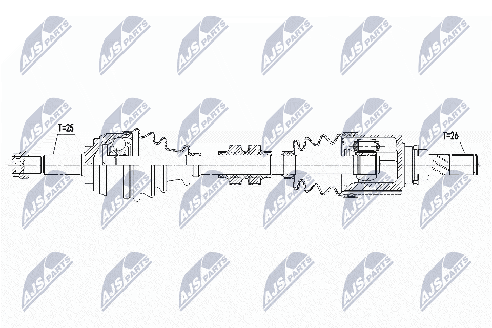 Drive Shaft - NPW-NS-100 NTY