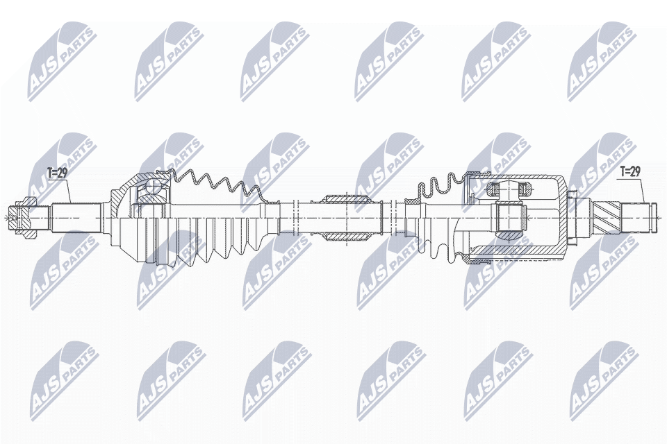 Drive Shaft - NPW-NS-128 NTY