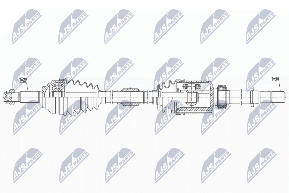 Drive Shaft - NPW-NS-130 NTY
