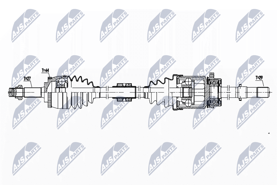 Drive Shaft - NPW-NS-142 NTY