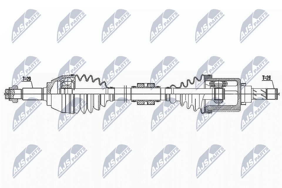 Drive Shaft - NPW-NS-146 NTY