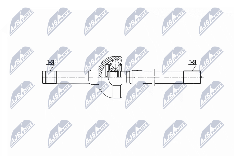 Drive Shaft - NPW-NS-156 NTY