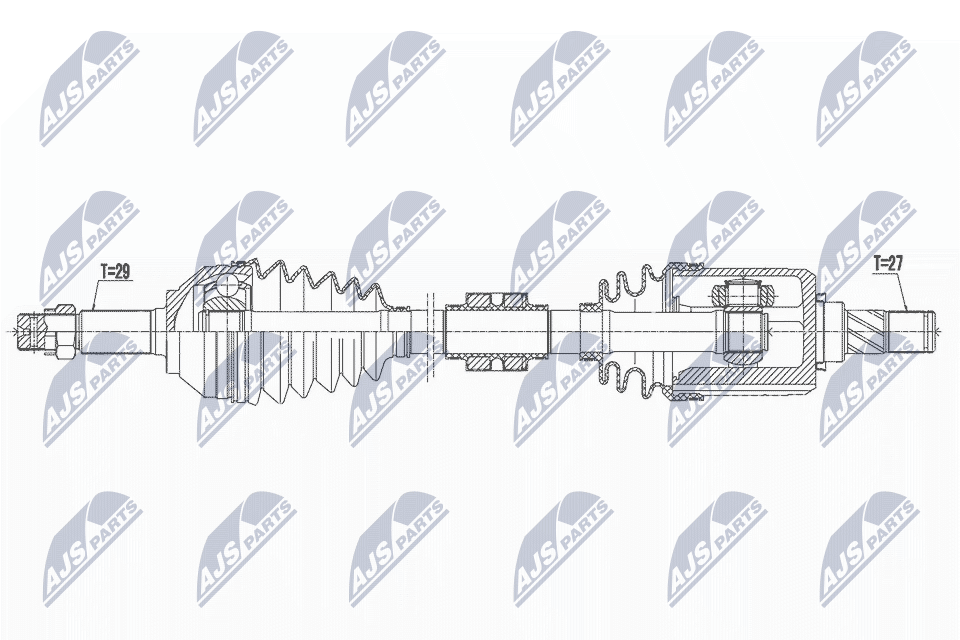 Drive Shaft - NPW-NS-162 NTY