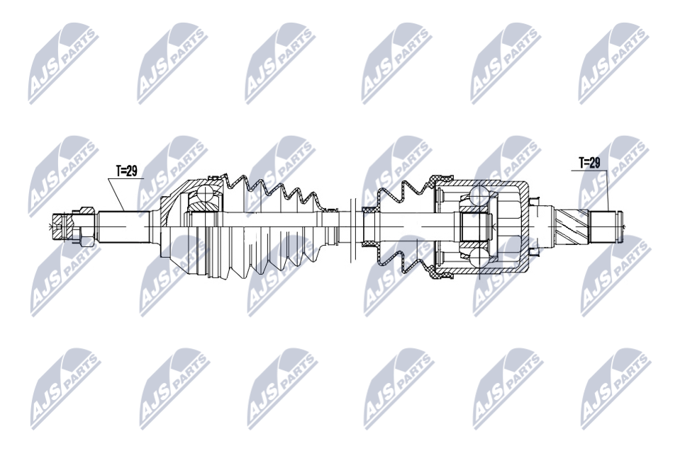 Drive Shaft - NPW-NS-170 NTY