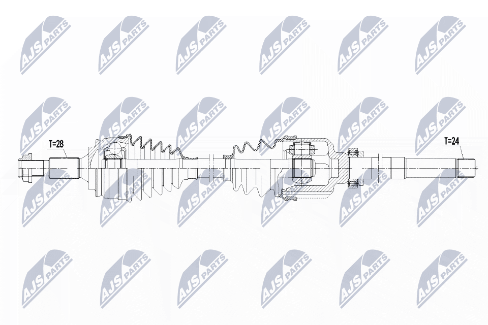 Drive Shaft - NPW-PE-017 NTY