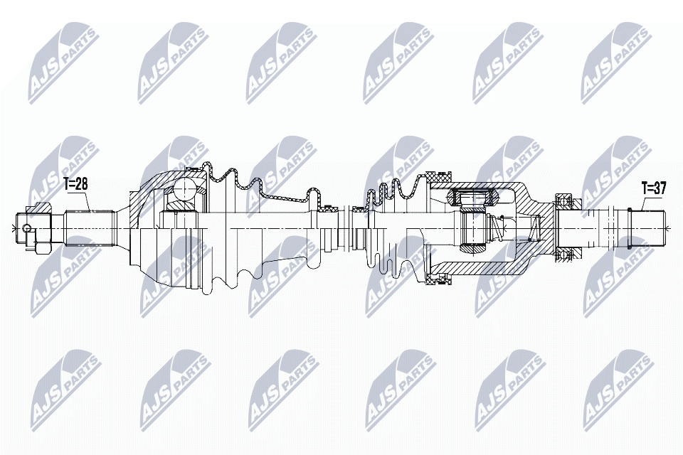 Drive Shaft - NPW-PE-035 NTY