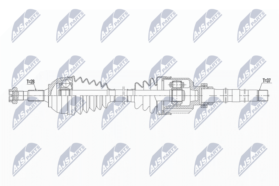 Drive Shaft - NPW-PE-053 NTY