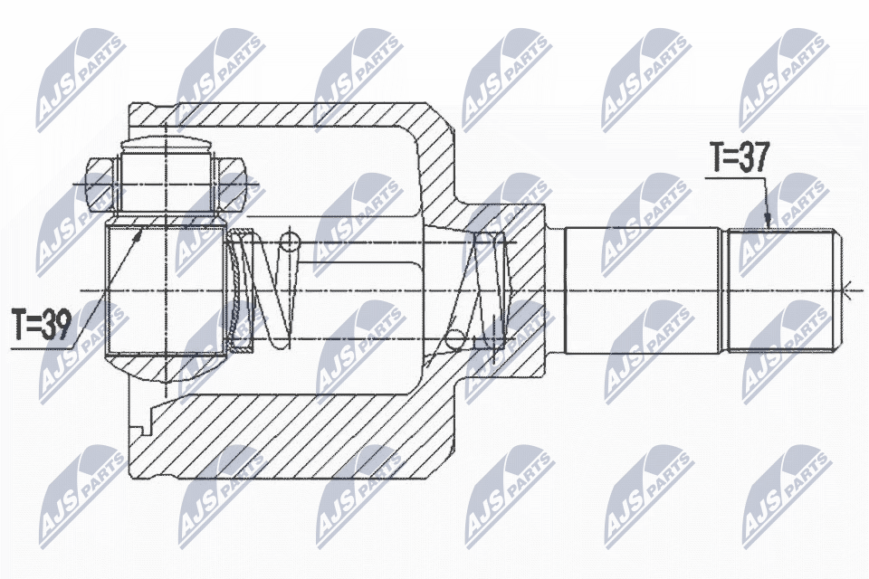 Joint Kit, drive shaft - NPW-PE-056 NTY