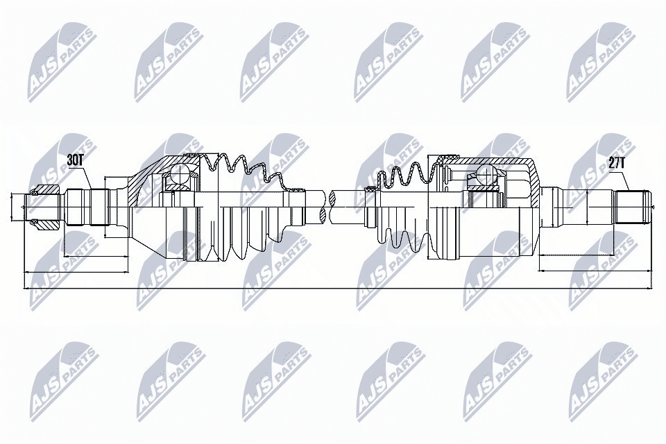 Drive Shaft - NPW-PL-034 NTY