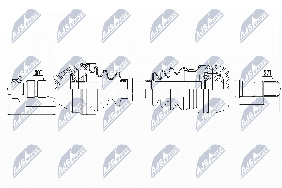 Drive Shaft - NPW-PL-043 NTY