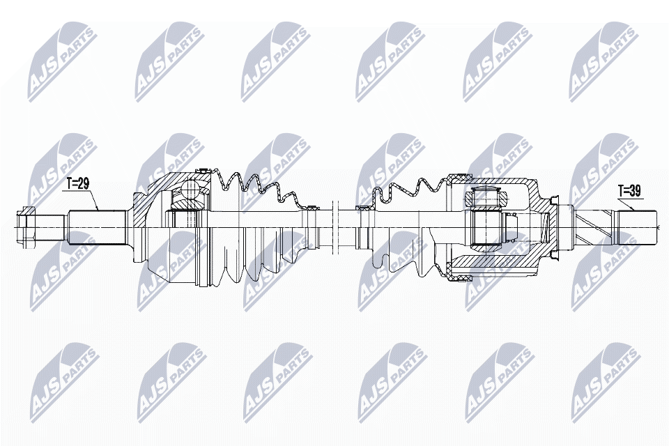 Drive Shaft - NPW-PL-057 NTY