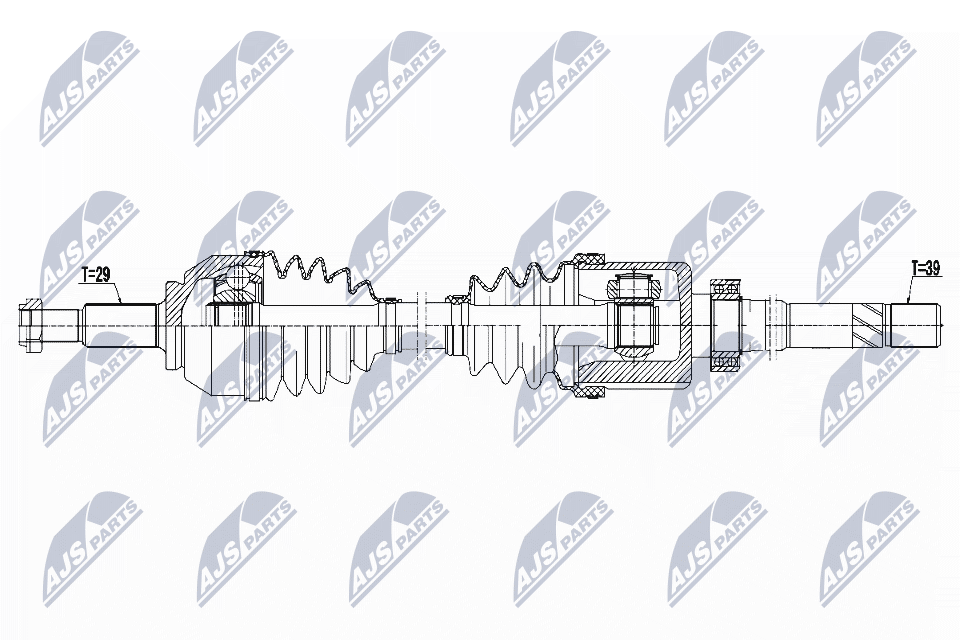 Drive Shaft - NPW-PL-059 NTY