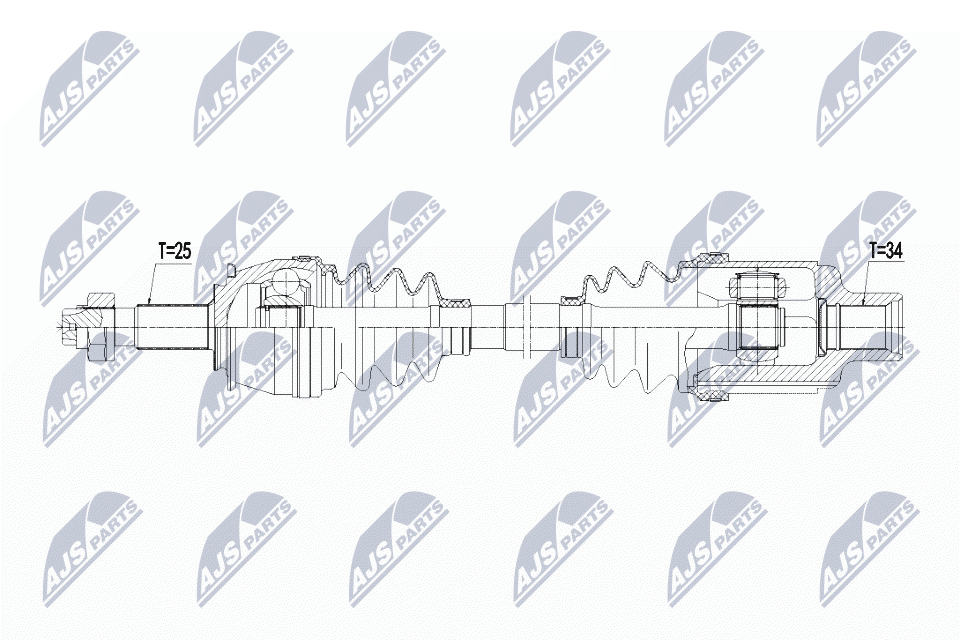 Drive Shaft - NPW-PL-061 NTY