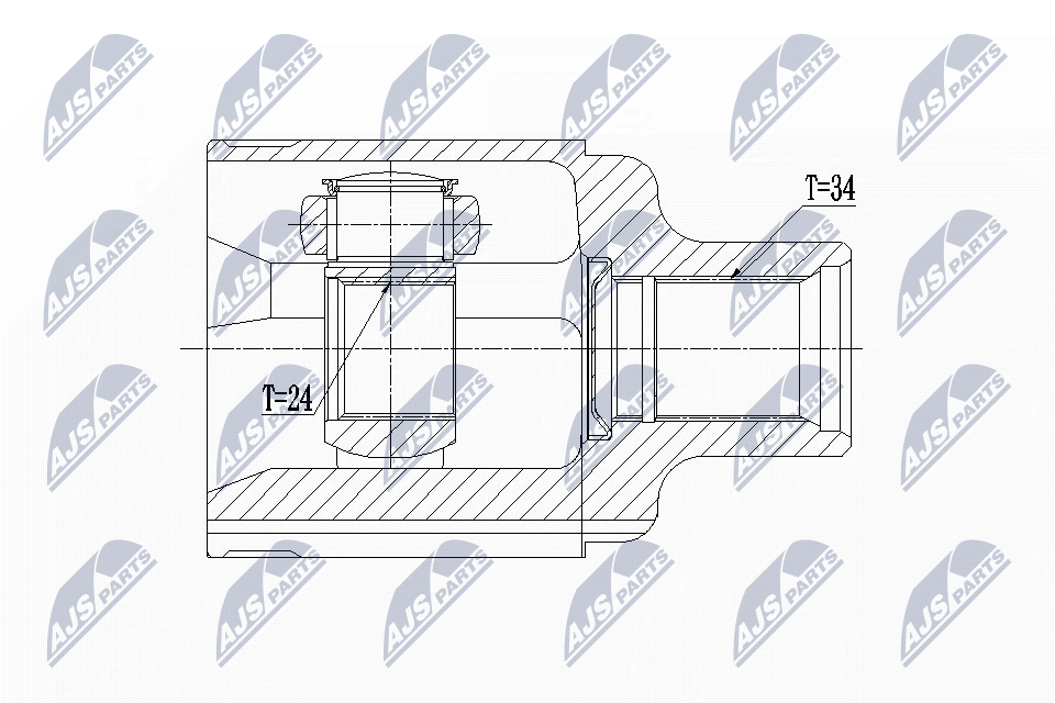 Joint Kit, drive shaft - NPW-PL-062 NTY