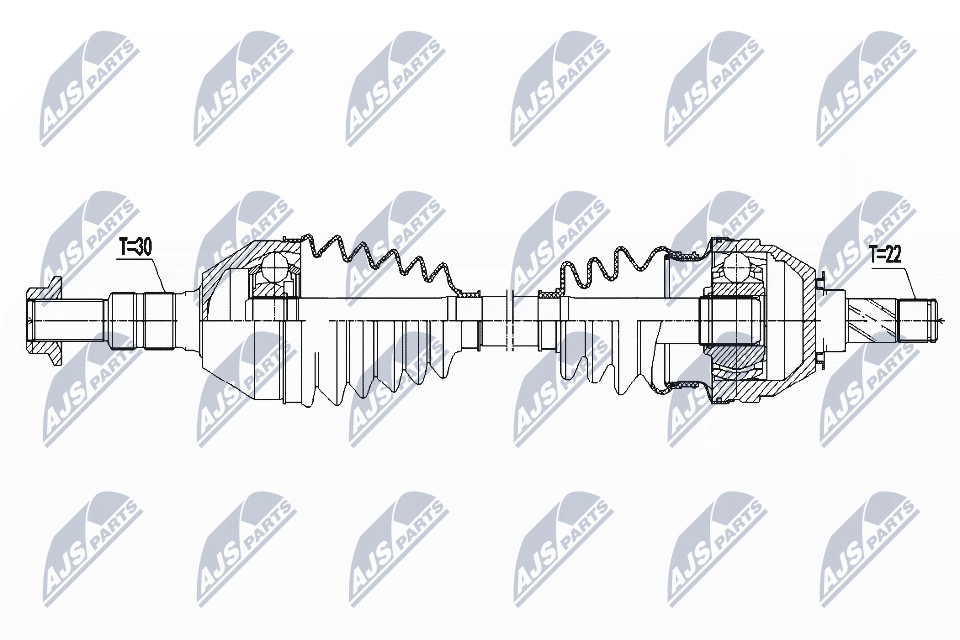Drive Shaft - NPW-PL-081 NTY