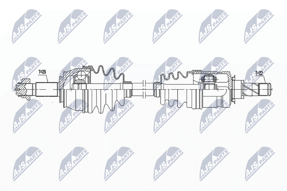 Drive Shaft - NPW-PL-099 NTY