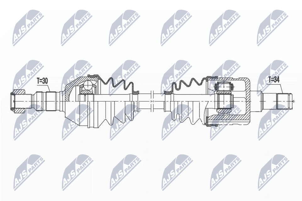 Drive Shaft - NPW-PL-113 NTY