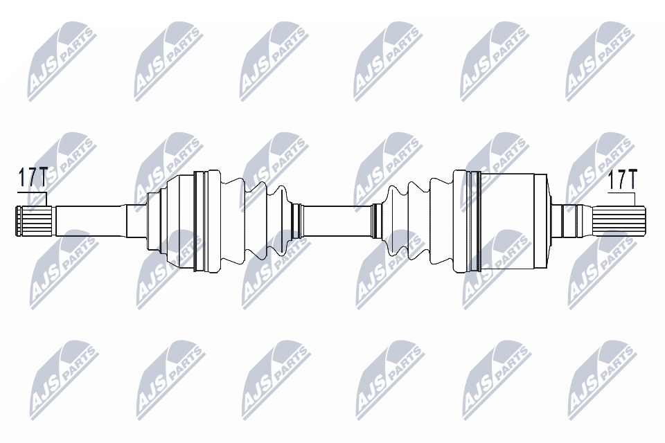 Albero motore/Semiasse - NPW-PL-129 NTY
