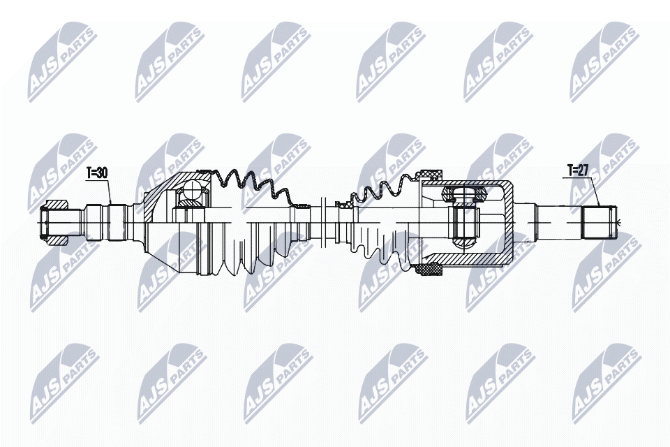 Приводной вал - NPW-PL-142 NTY
