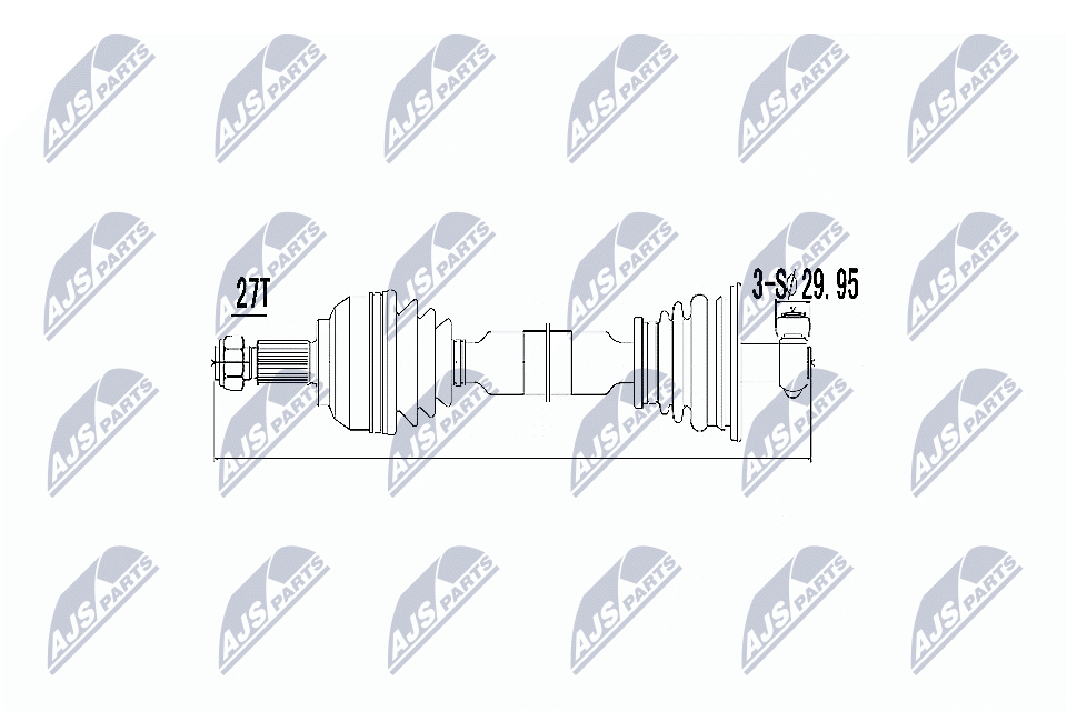 Albero motore/Semiasse - NPW-RE-003 NTY