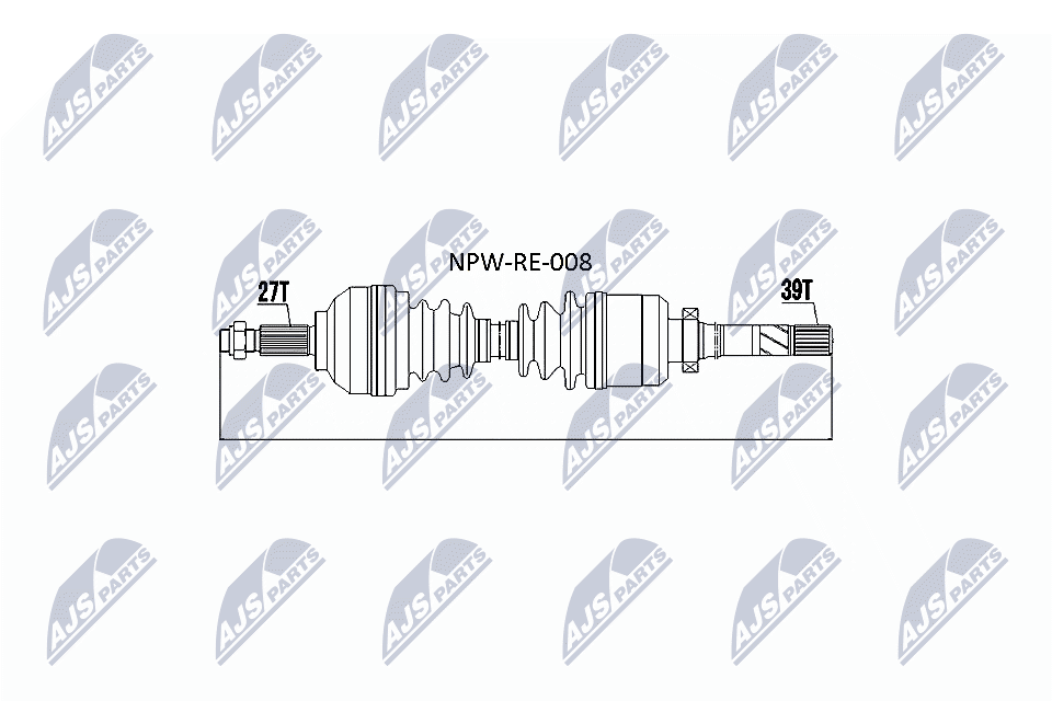 Drive Shaft - NPW-RE-008 NTY
