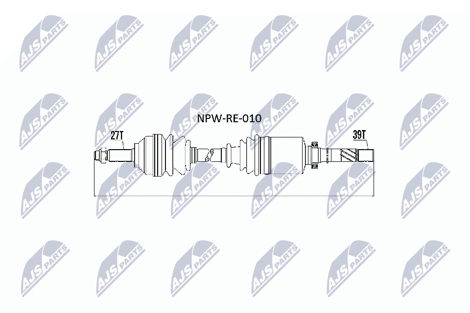 Albero motore/Semiasse - NPW-RE-010 NTY