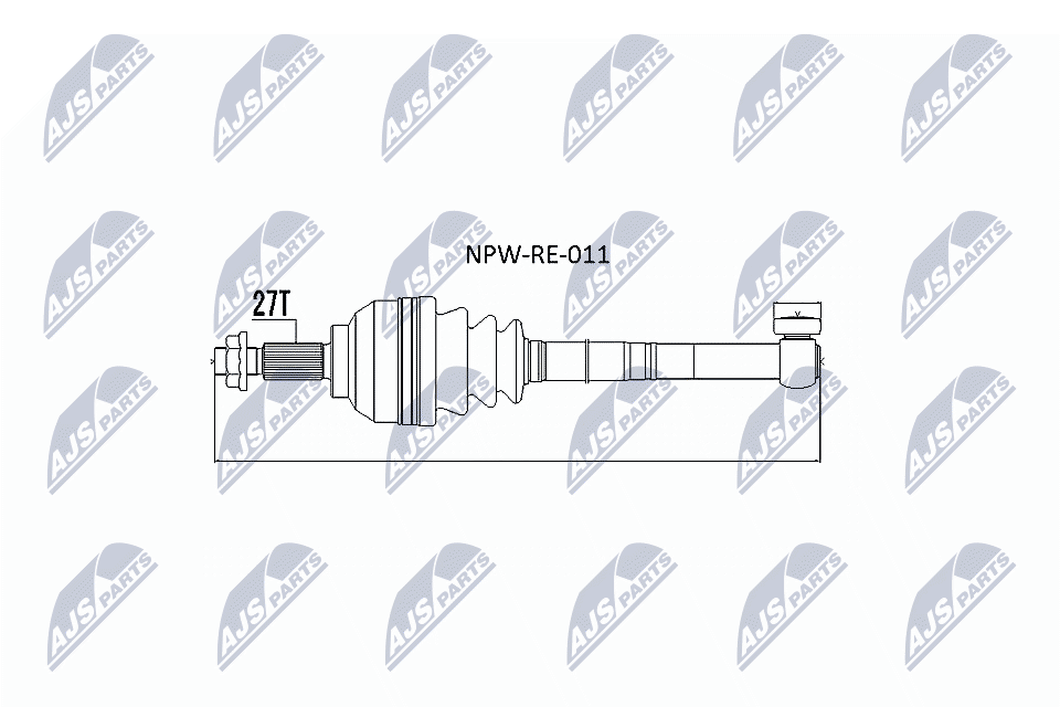 Drive Shaft - NPW-RE-011 NTY