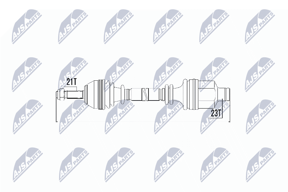 Albero motore/Semiasse - NPW-RE-014 NTY
