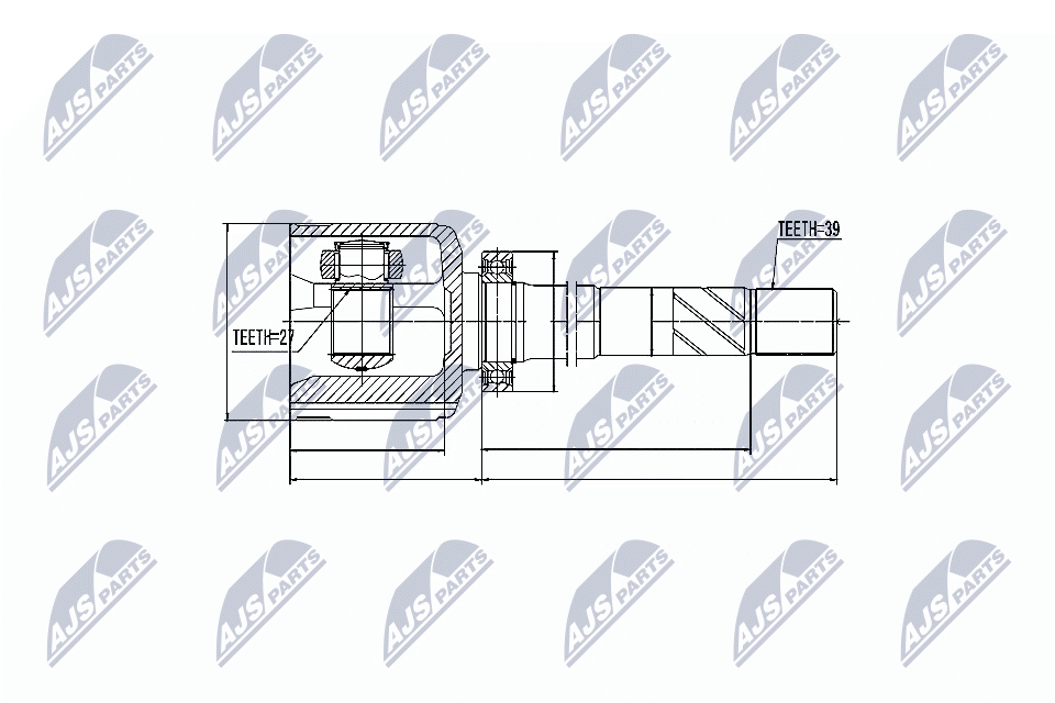 Joint Kit, drive shaft - NPW-RE-044 NTY