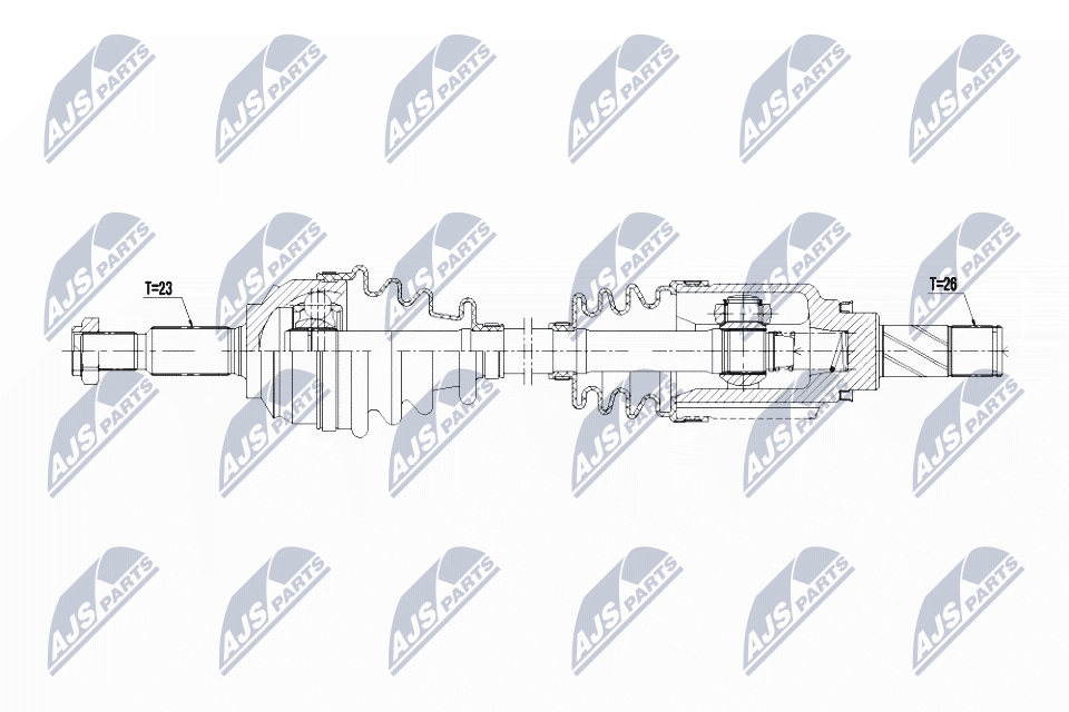 Drive Shaft - NPW-RE-063 NTY