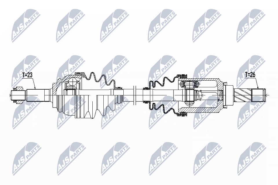 Drive Shaft - NPW-RE-069 NTY