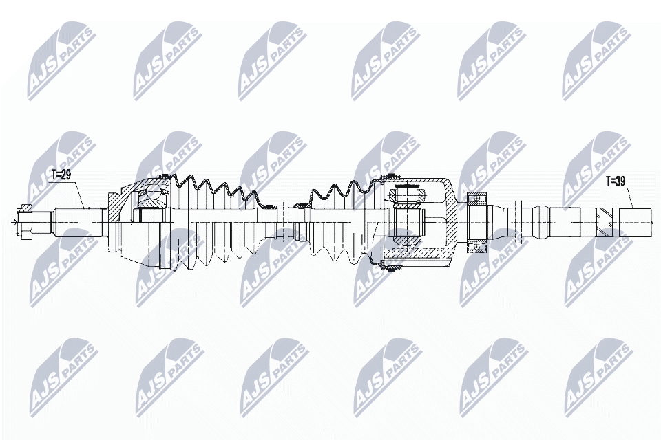 Drive Shaft - NPW-RE-089 NTY