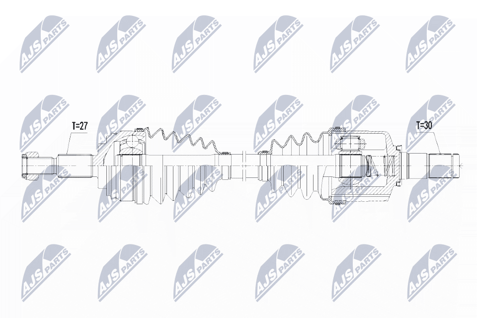 Antriebswelle - NPW-RE-091 NTY