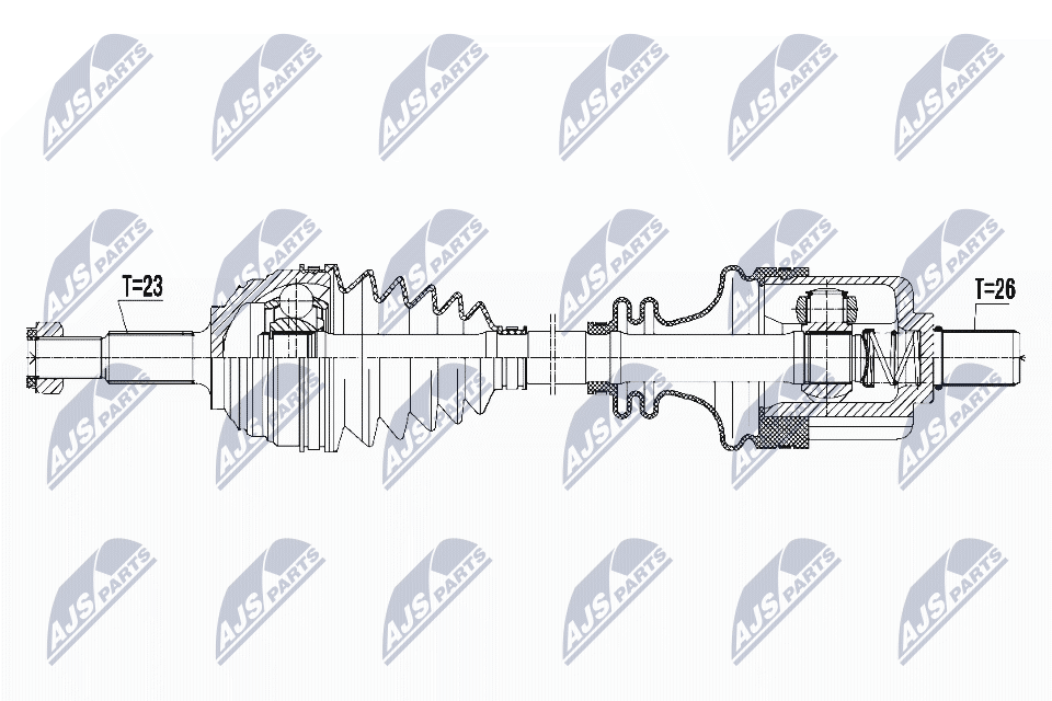 Drive Shaft - NPW-RE-105 NTY