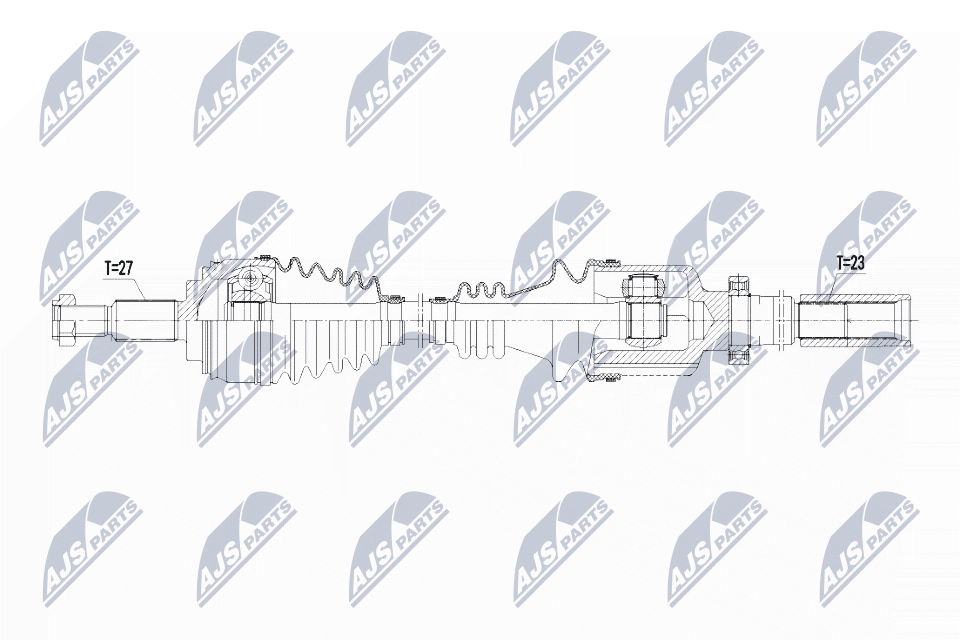 Drive Shaft - NPW-RE-107 NTY