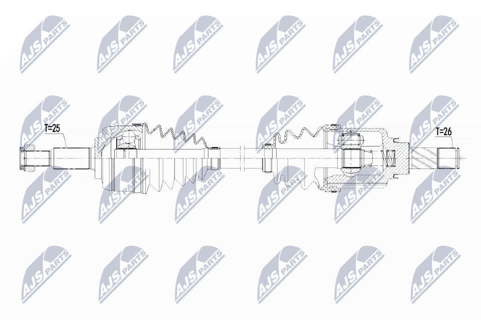Drive Shaft - NPW-RE-113 NTY