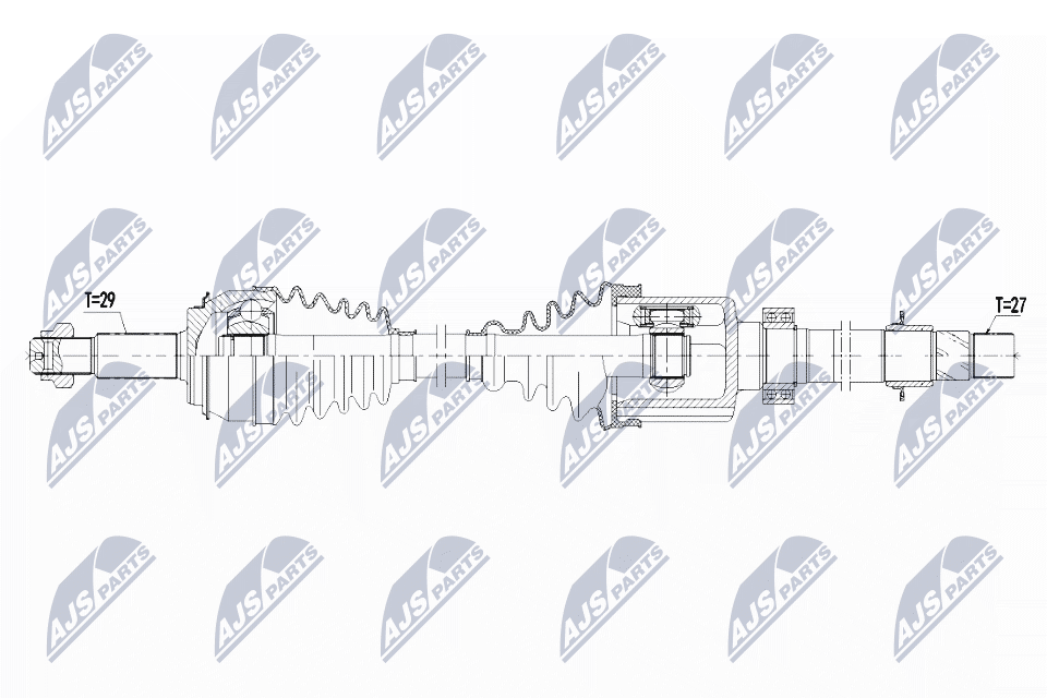 Drive Shaft - NPW-RE-128 NTY