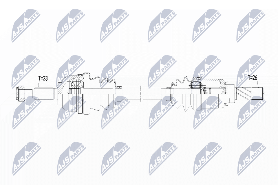 Drive Shaft - NPW-RE-138 NTY