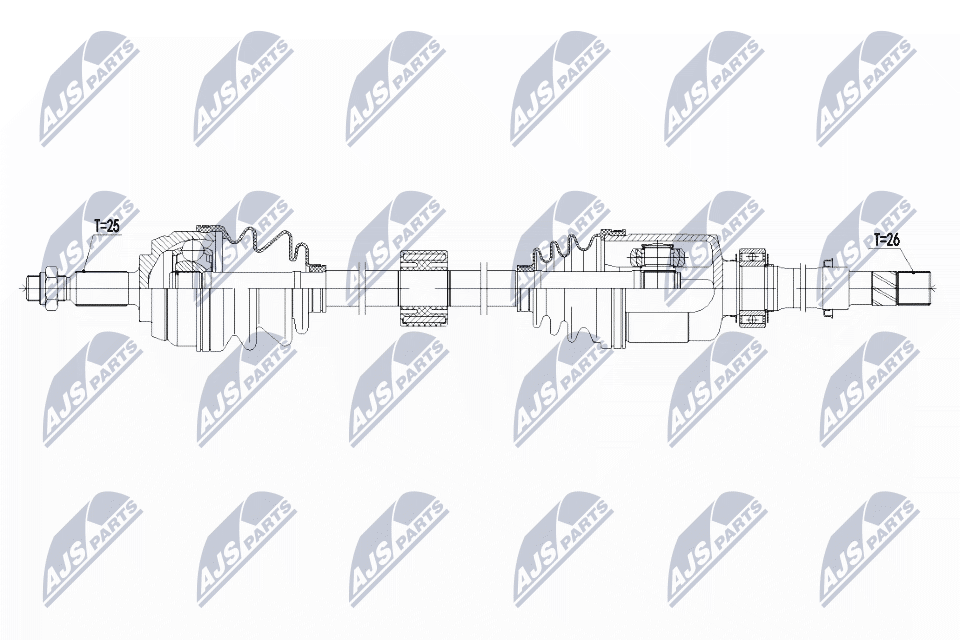 Drive Shaft - NPW-RE-144 NTY