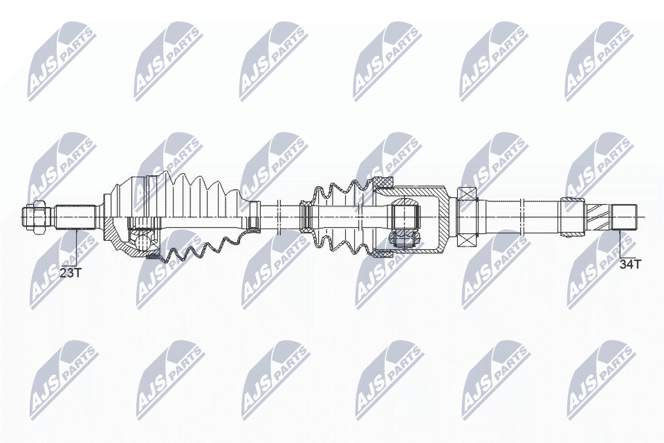 Albero motore/Semiasse - NPW-RE-149 NTY
