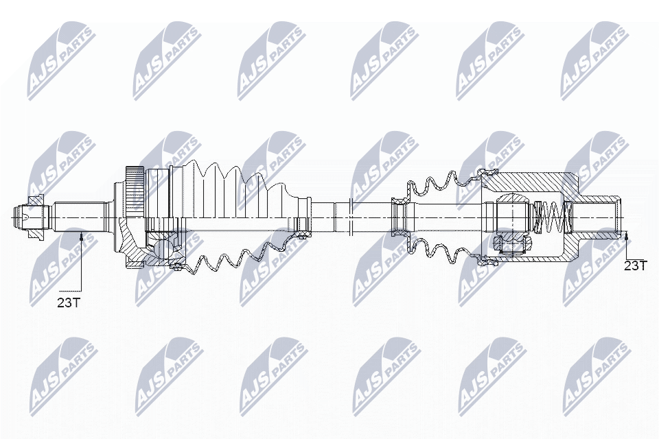 Drive Shaft - NPW-RE-151 NTY
