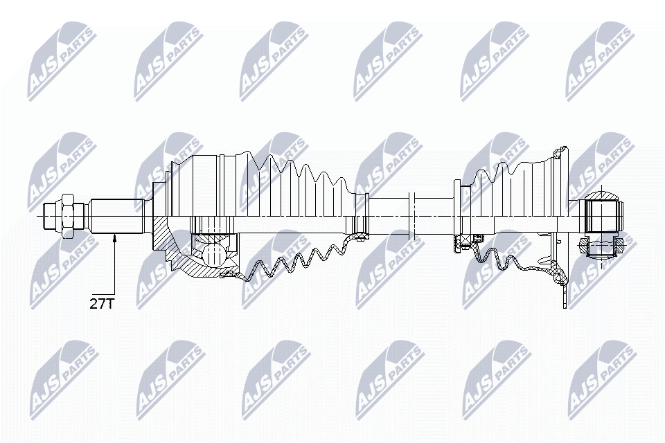 Drive Shaft - NPW-RE-153 NTY