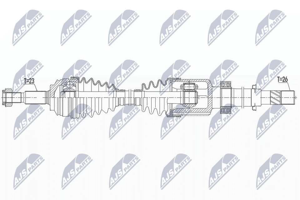 Drive Shaft - NPW-RE-158 NTY