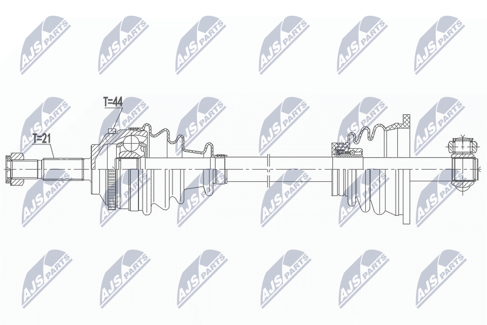 Drive Shaft - NPW-RE-165 NTY