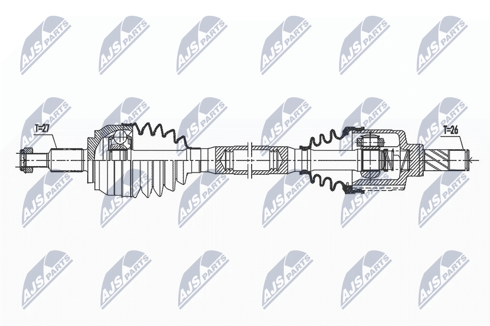 Drive Shaft - NPW-RE-173 NTY