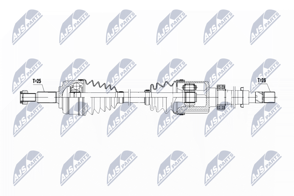 Drive Shaft - NPW-RE-187 NTY