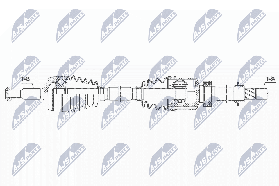 Drive Shaft - NPW-RE-188 NTY