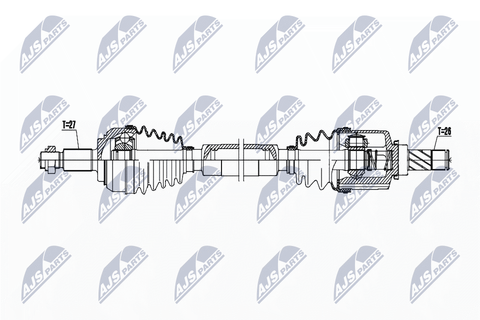 Drive Shaft - NPW-RE-193 NTY